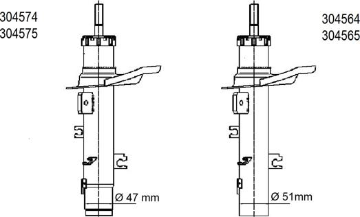 AL-KO 304575 - Amortizor aaoparts.ro