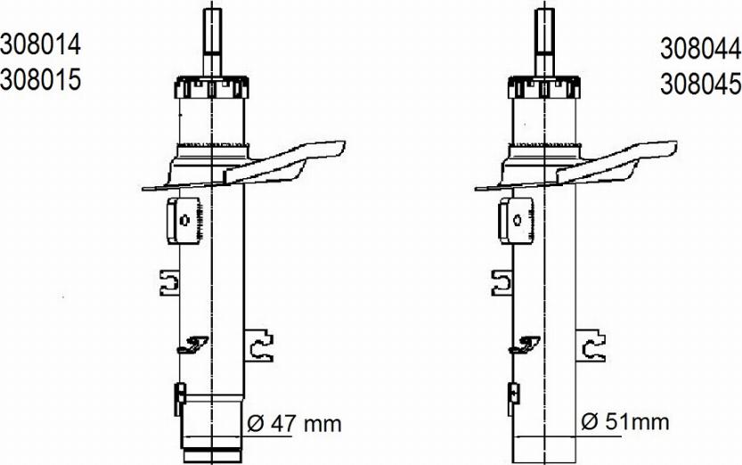 AL-KO 308014 - Amortizor aaoparts.ro