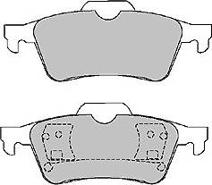 Allied Signal AS1354 - Set placute frana,frana disc aaoparts.ro