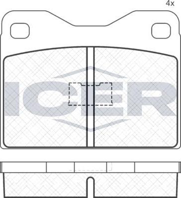ANDEL 180181 - Set placute frana,frana disc aaoparts.ro