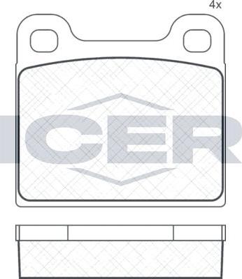 ANDEL 180386 - Set placute frana,frana disc aaoparts.ro