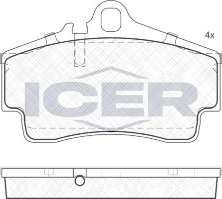 ANDEL 181619 - Set placute frana,frana disc aaoparts.ro