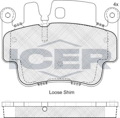 ANDEL 181627 - Set placute frana,frana disc aaoparts.ro