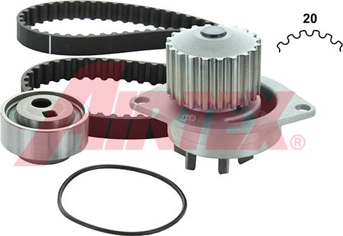 ANDEL ANK0043 - Set pompa apa + curea dintata aaoparts.ro