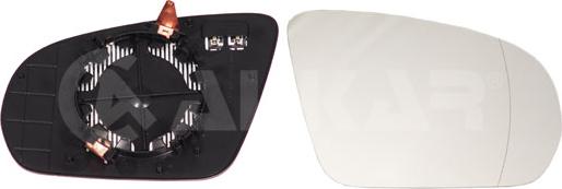 ANDEL AR59300 - Sticla oglinda, oglinda retrovizoare exterioara aaoparts.ro