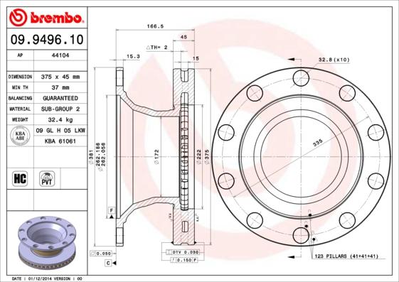 AP 44104 - Disc frana aaoparts.ro