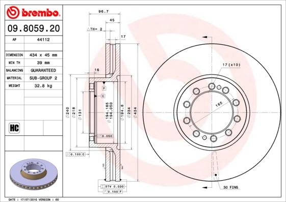 AP 44112 - Disc frana aaoparts.ro