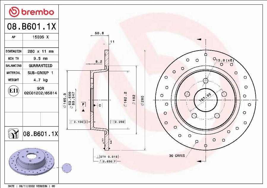 AP 15035 X - Disc frana aaoparts.ro