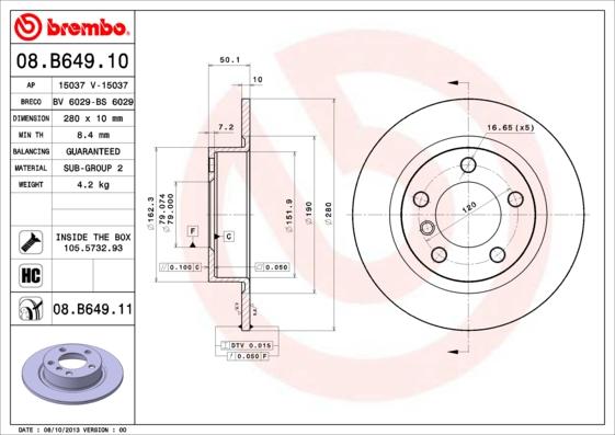 AP 15037 - Disc frana aaoparts.ro