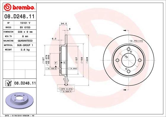 AP 15161 V - Disc frana aaoparts.ro