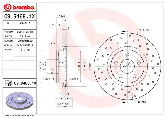 AP 24925 X - Disc frana aaoparts.ro
