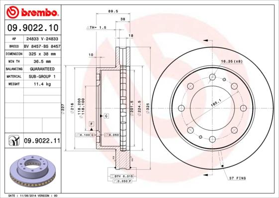 AP 24833 - Disc frana aaoparts.ro
