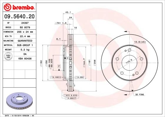 AP 24397 - Disc frana aaoparts.ro