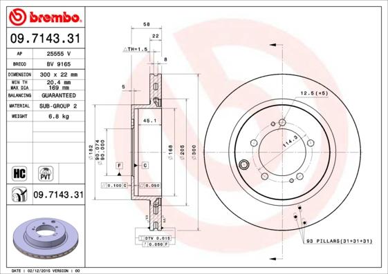 AP 25555 V - Disc frana aaoparts.ro