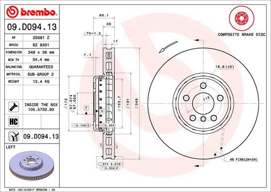 AP 25691 Z - Disc frana aaoparts.ro