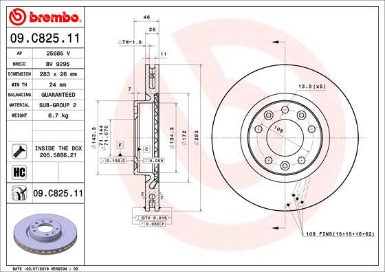AP 25685 V - Disc frana aaoparts.ro