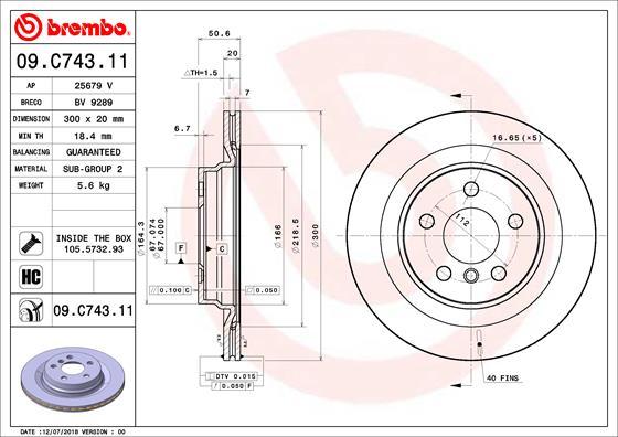 AP 25679 V - Disc frana aaoparts.ro