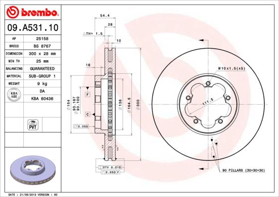 AP 25158 - Disc frana aaoparts.ro