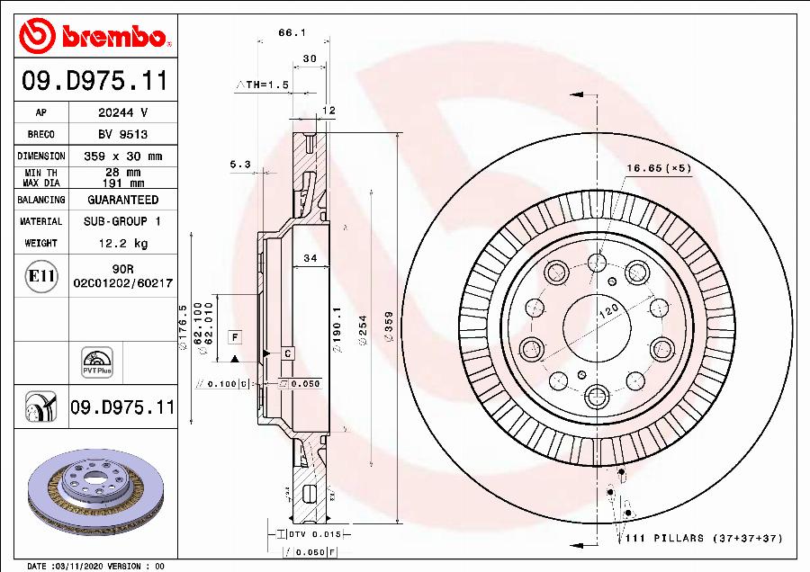 AP 20244 V - Disc frana aaoparts.ro