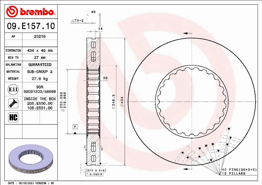 AP 20215 - Disc frana aaoparts.ro
