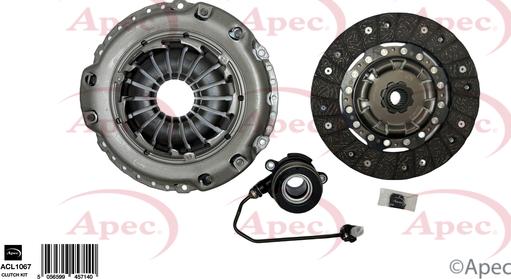APEC ACL1067 - Set ambreiaj aaoparts.ro