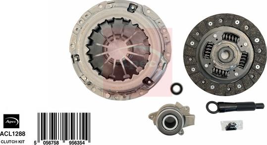 APEC ACL1288 - Set ambreiaj aaoparts.ro