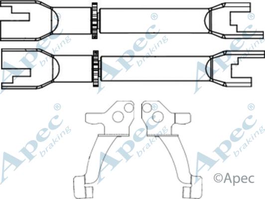 APEC ADB3004 - Reglaj parghie, sistem franare aaoparts.ro
