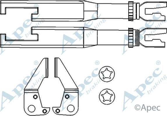 APEC ADB3023 - Reglaj parghie, sistem franare aaoparts.ro