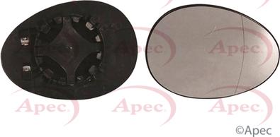 APEC AMG2097 - Sticla oglinda, oglinda retrovizoare exterioara aaoparts.ro