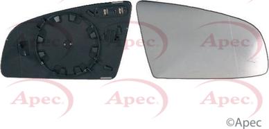 APEC AMG2086 - Sticla oglinda, oglinda retrovizoare exterioara aaoparts.ro