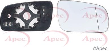 APEC AMG2198 - Sticla oglinda, oglinda retrovizoare exterioara aaoparts.ro