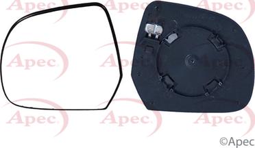 APEC AMG2147 - Sticla oglinda, oglinda retrovizoare exterioara aaoparts.ro