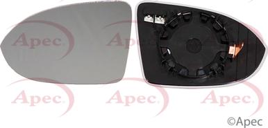 APEC AMG2203 - Sticla oglinda, oglinda retrovizoare exterioara aaoparts.ro