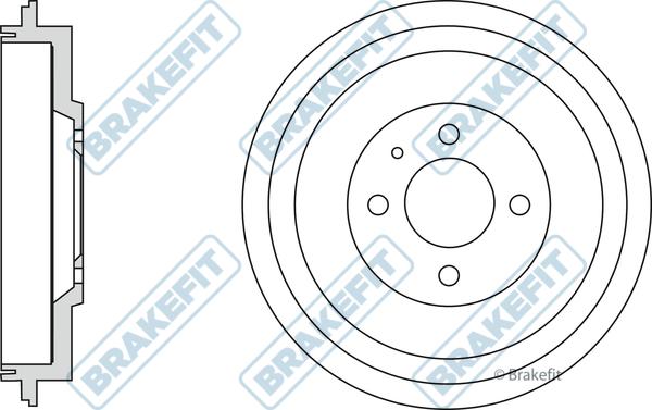 APEC BDR9018 - Tambur frana aaoparts.ro