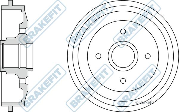 APEC BDR9033 - Tambur frana aaoparts.ro