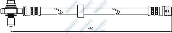 APEC BHO4058 - Furtun frana aaoparts.ro