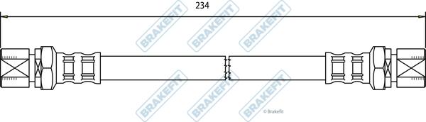 APEC BHO4015 - Furtun frana aaoparts.ro