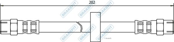 APEC BHO4018 - Furtun frana aaoparts.ro