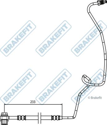 APEC BHO4301 - Furtun frana aaoparts.ro