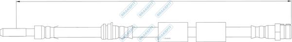 APEC BHO4339 - Furtun frana aaoparts.ro