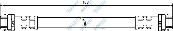 APEC BHO4265 - Furtun frana aaoparts.ro