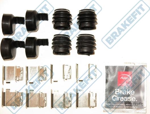 APEC BKT1044 - Set accesorii, placute frana aaoparts.ro