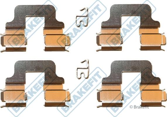 APEC BKT1050 - Set accesorii, placute frana aaoparts.ro