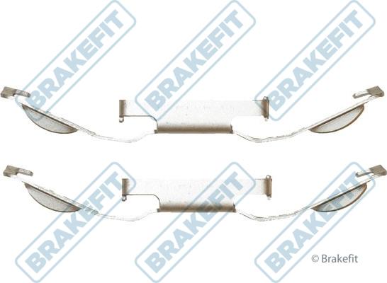 APEC BKT1016 - Set accesorii, placute frana aaoparts.ro