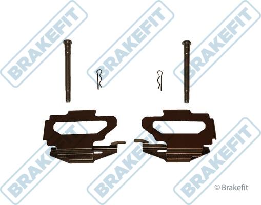 APEC BKT1084 - Set accesorii, placute frana aaoparts.ro