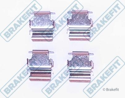 APEC BKT1111 - Set accesorii, placute frana aaoparts.ro
