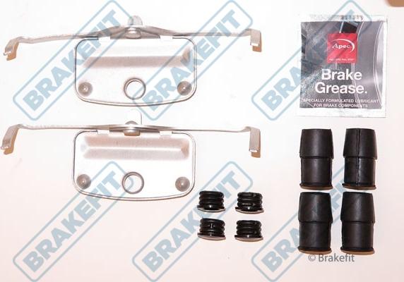 APEC BKT1380 - Set accesorii, placute frana aaoparts.ro