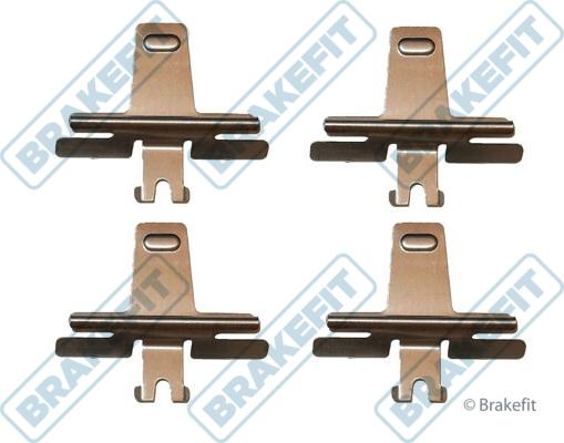 APEC BKT1227 - Set accesorii, placute frana aaoparts.ro