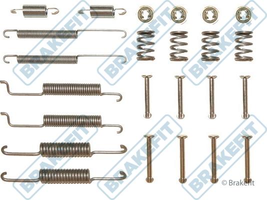 APEC BKT2069 - Set accesorii, sabot de frana aaoparts.ro