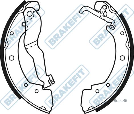 APEC BSH1096 - Set saboti frana aaoparts.ro